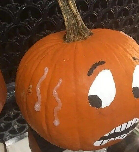 It Was Supposed to Be a Sweating Pumpkin...