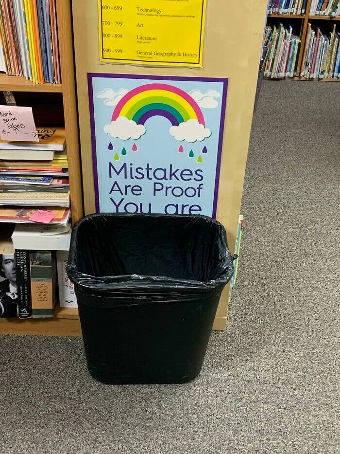 Don't Make a Mistake in This Classroom